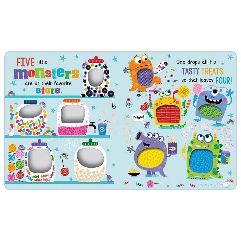 five little monsters book MBI Never Touch The Monsters Board Book