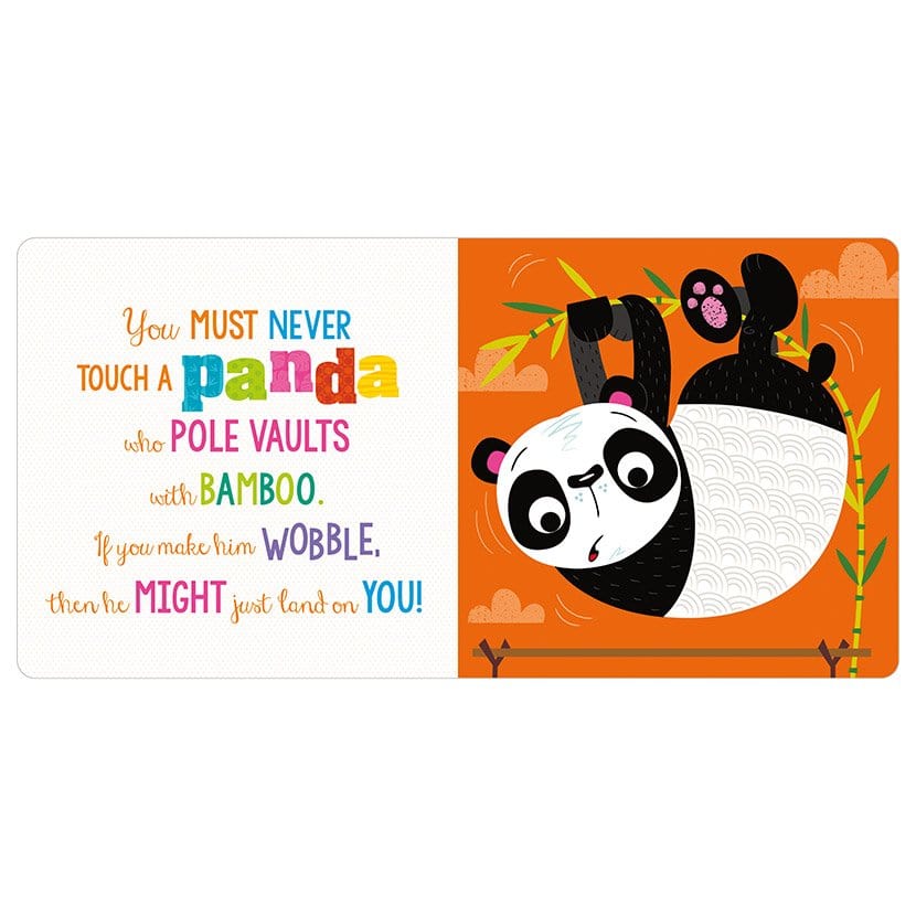 MBI Never Touch A Panda Board Book By MBI Canada - 72072