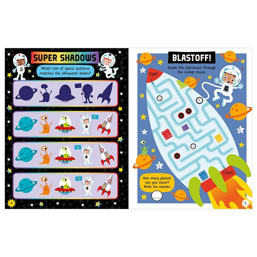 MBI Scratch and Sparkle Space Activity Book By MBI Canada - 72073