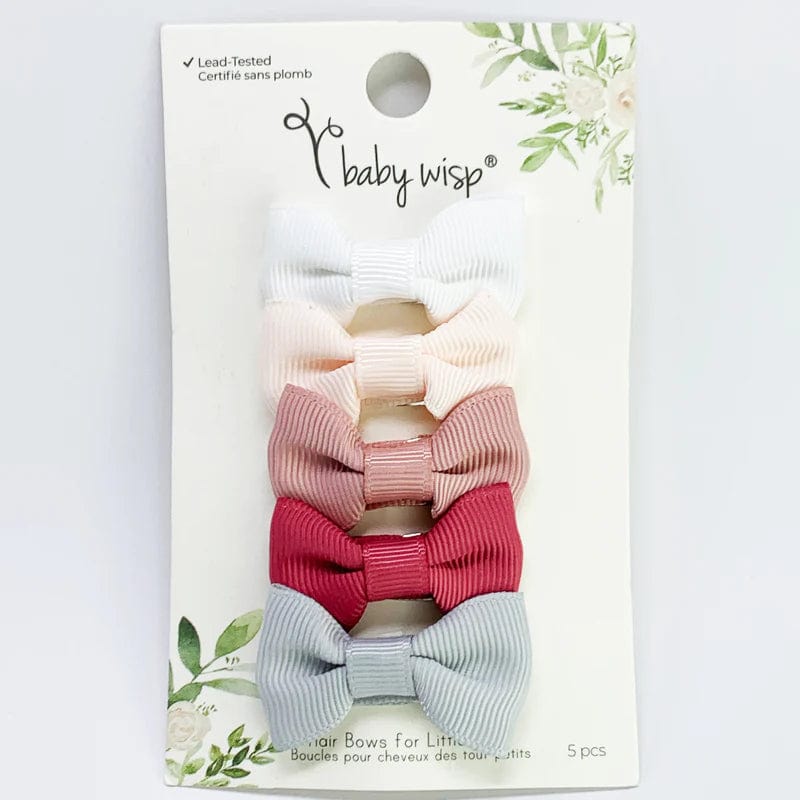 Baby Wisp Charlotte Bows 5 Pack - Wedding Bliss By BABY WISP Canada - 72378