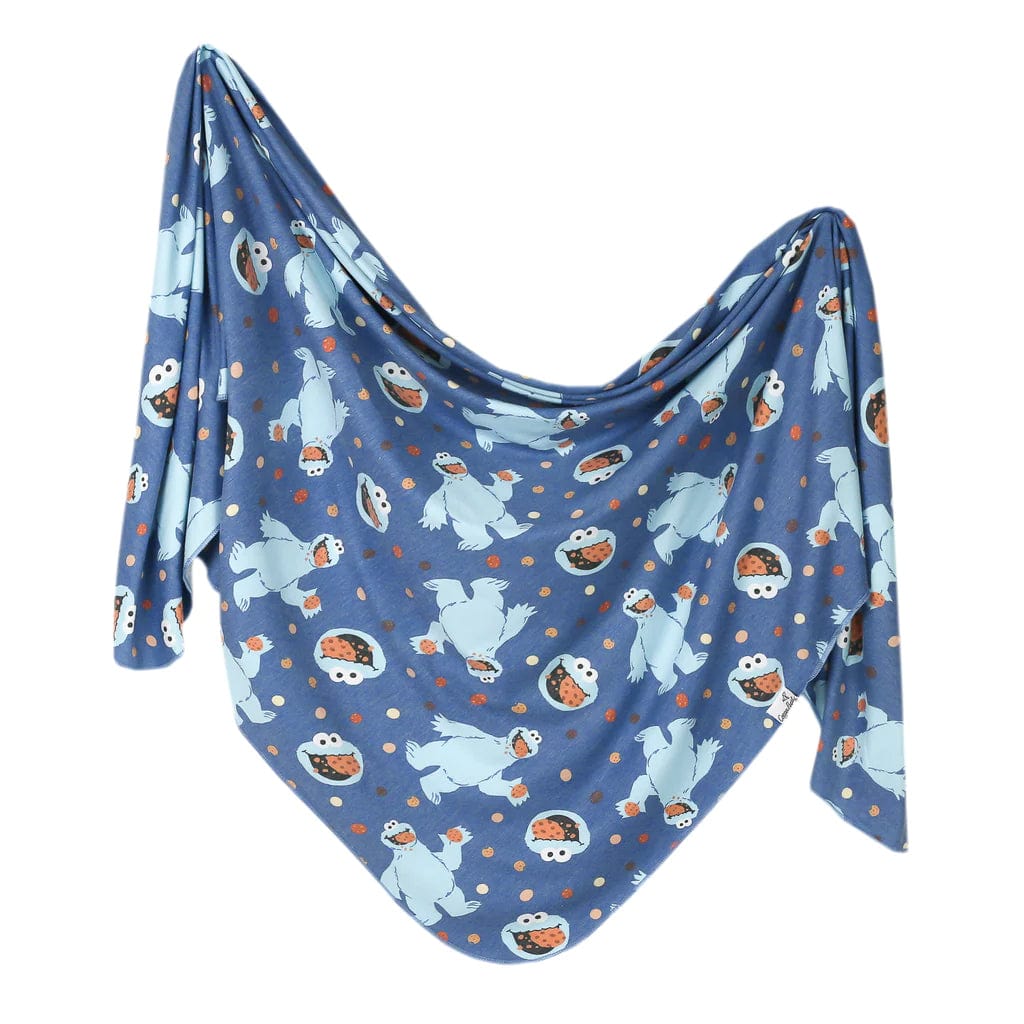 Copper Pearl Single Swaddle - Cookie Monster By COPPER PEARL Canada - 72809