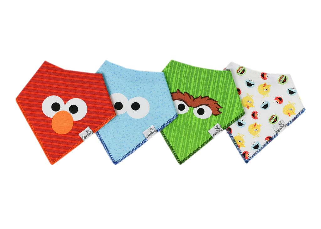 Copper Pearl 4 Pack Bandana Bibs Elmo Jump The BABY Store