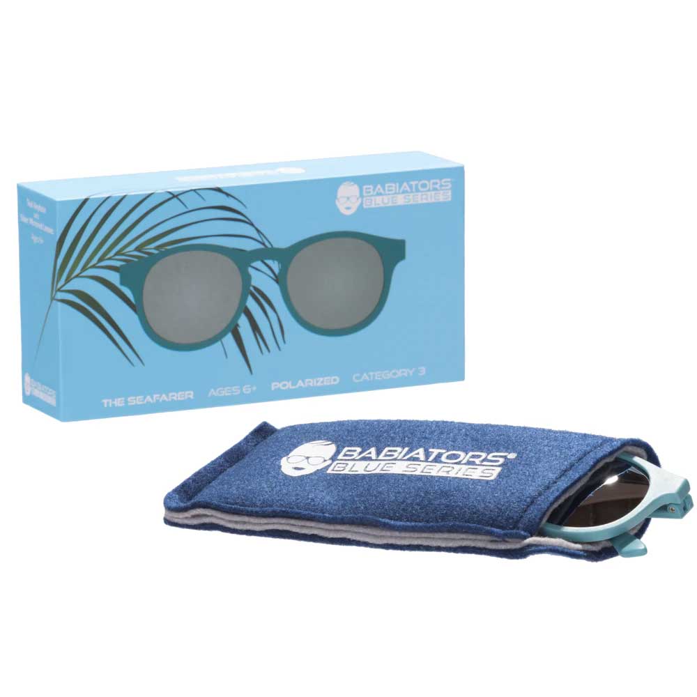 Babiators Keyhole Polarized Sunglasses Blue Series - The Seafarer - Blue By BABIATORS Canada -