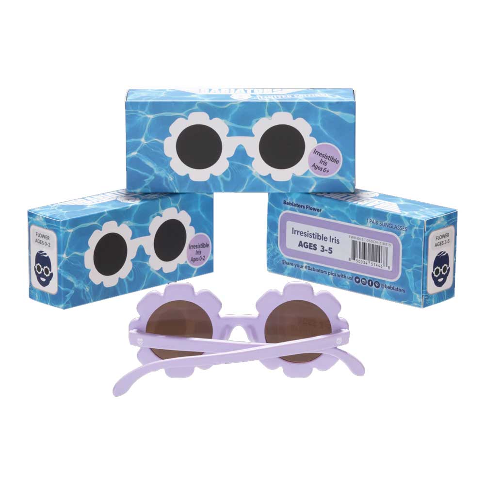 Babiators Non-Polarized Sunglasses Le Flower - Irresistable Iris By BABIATORS Canada -