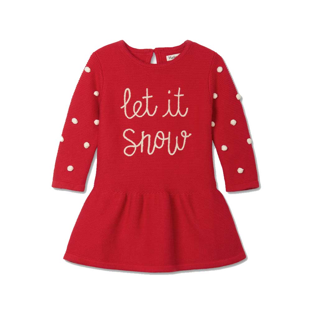 Hatley Baby Sweater Dress | Let it Snow