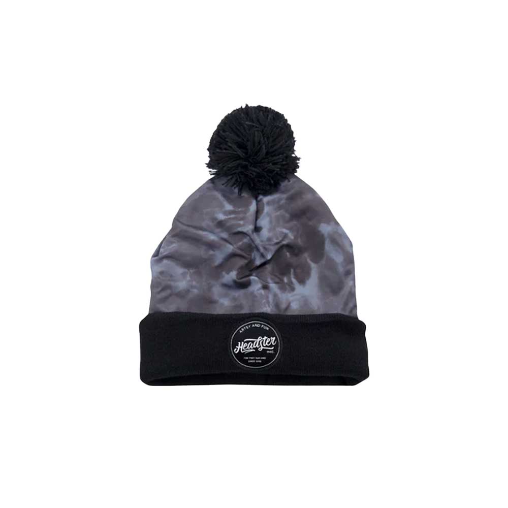 Headster Jersey Toque - Tie Dye Black By HEADSTER Canada -