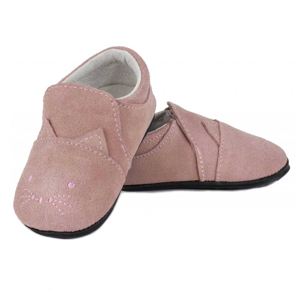 Jack & Lily My Mocs Marina - Pink Suede Kitty By JACK&LILY Canada -