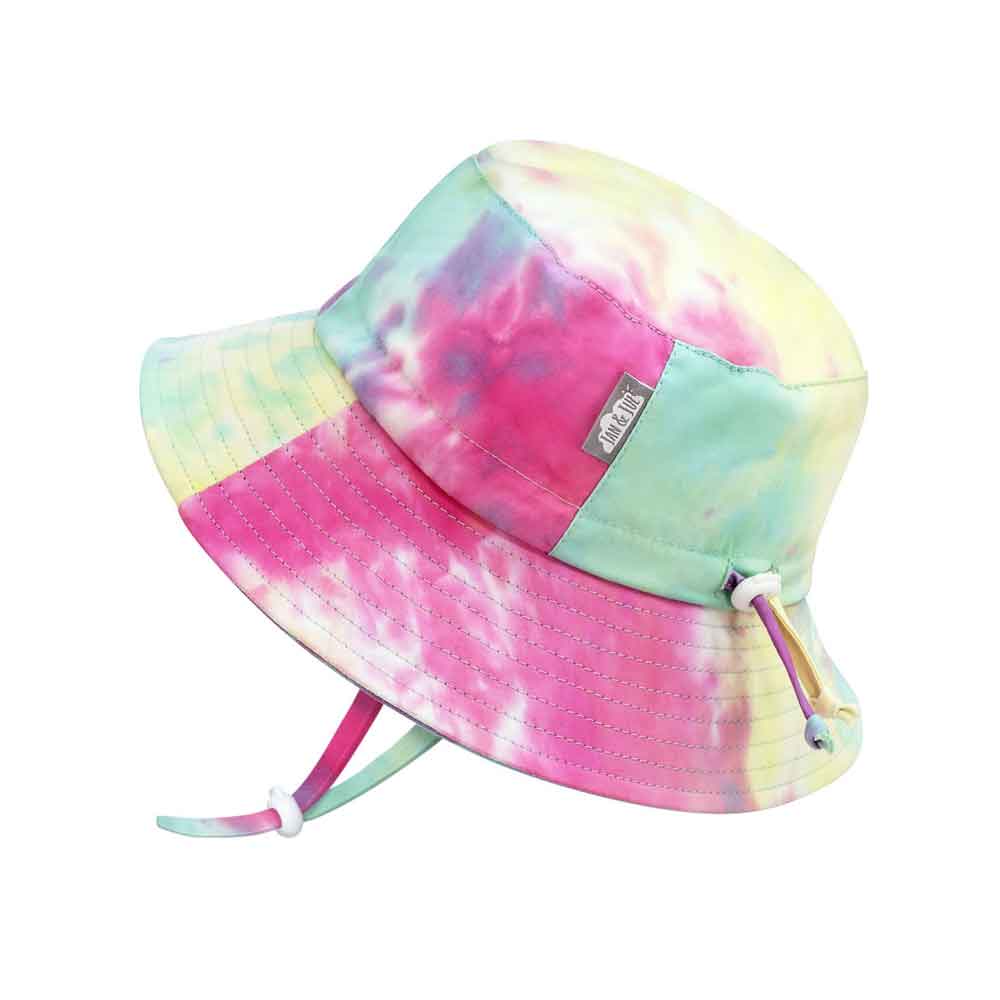 Jan & Jul Cotton Bucket Sun Hat - Watermelon Tie Dye By JAN&JUL Canada -