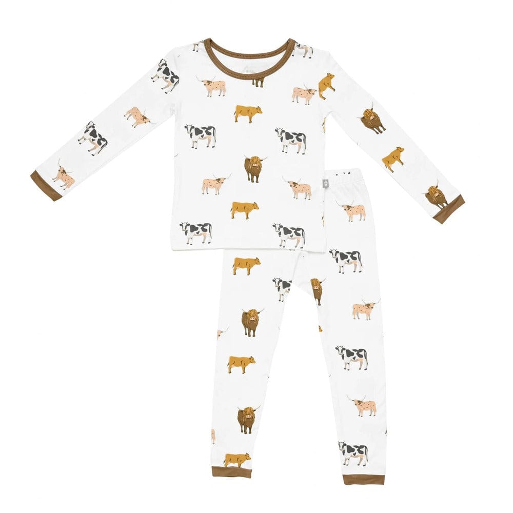 Kyte Baby Toddler Pajama Set - Moo By KYTE BABY Canada -