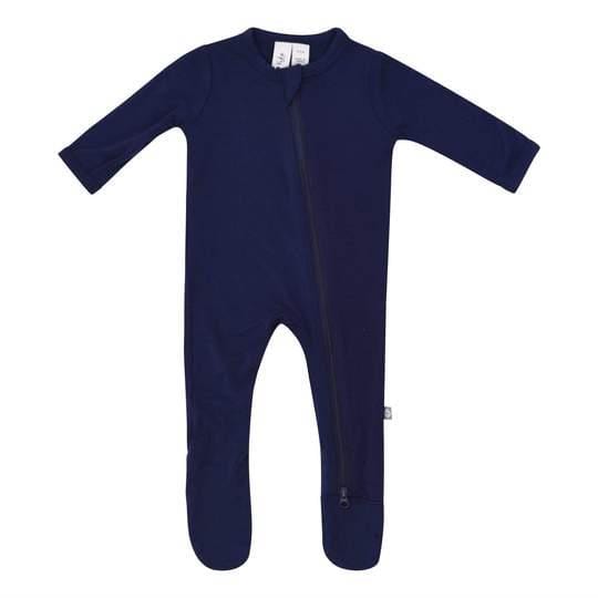 Kyte Zippered Footie - Navy | Jump! The BABY Store