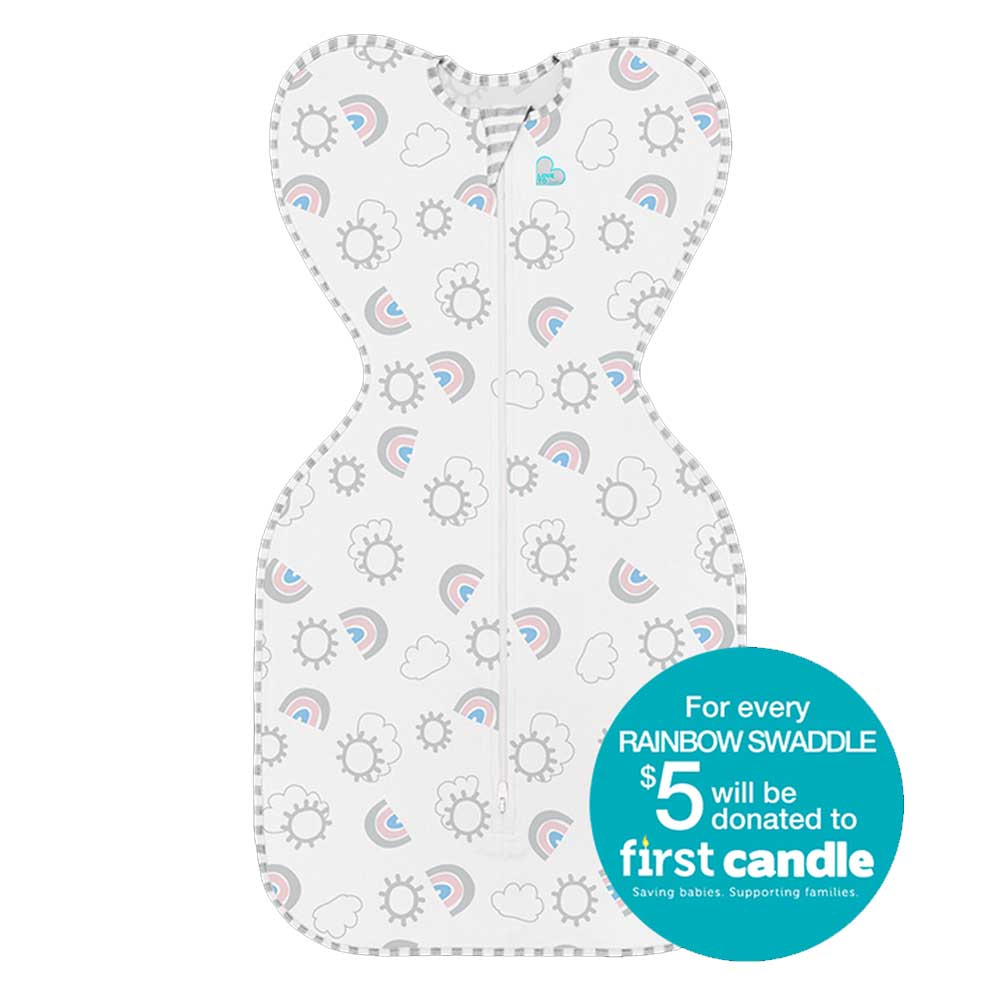 Love To Dream Swaddle Up Original 1.0 Tog | Rainbow By LOVE TO DREAM Canada -