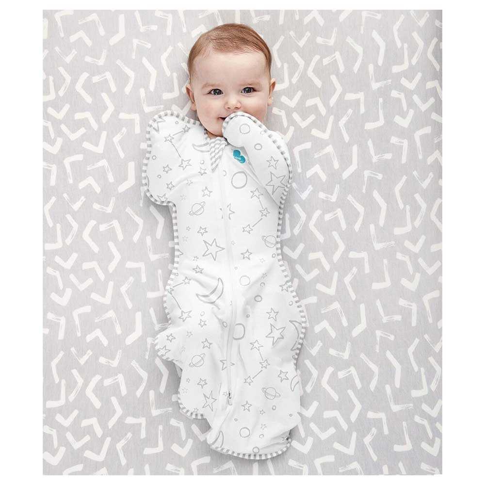 Love To Dream Swaddle Up Silky-Lux 1.0 Tog | Cream By LOVE TO DREAM Canada -