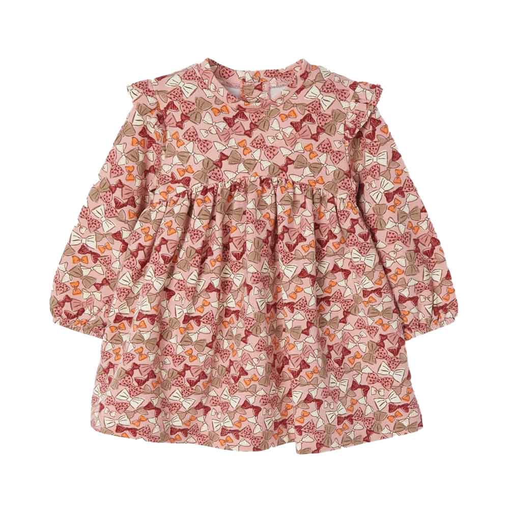 Mayoral Baby Girls Bows Dress - Pink By MAYORAL Canada -