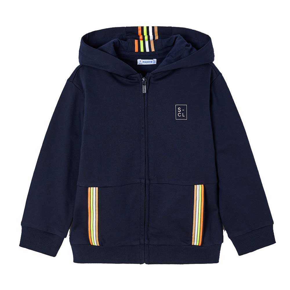 Mayoral Boy's Bands Hoodie - Navy By MAYORAL Canada -