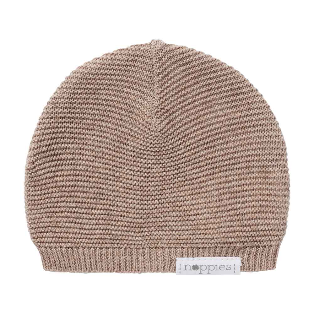 Noppies Baby Knit Hat Rosita - Taupe By NOPPIES Canada -
