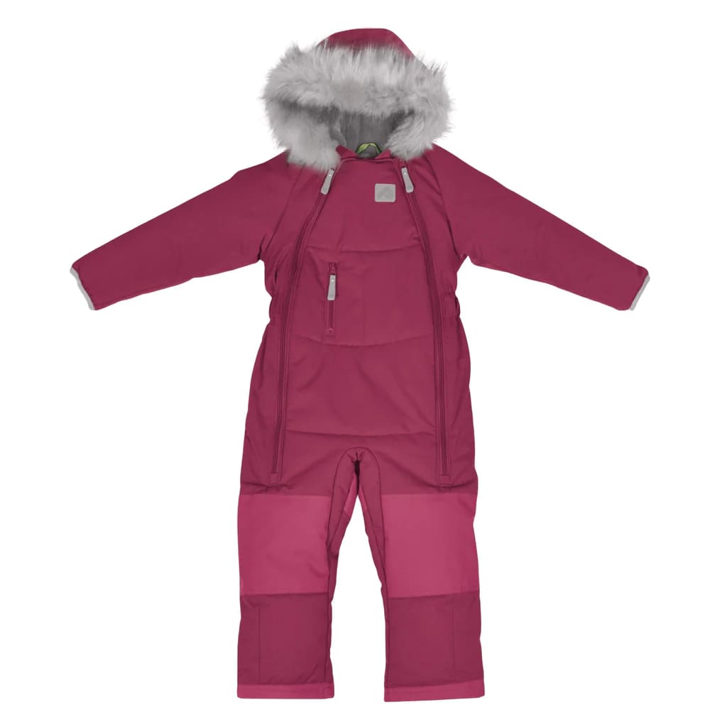 Perlimpinpin One Piece Toddler Snowsuit - Canneberge Textured By PERLIMPINPIN Canada -