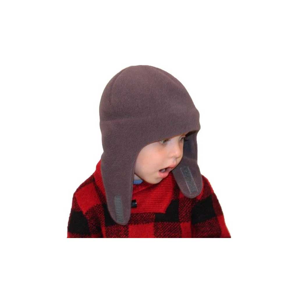 Puffin Gear Polartec Winter Snowball Hat Grey Ships from
