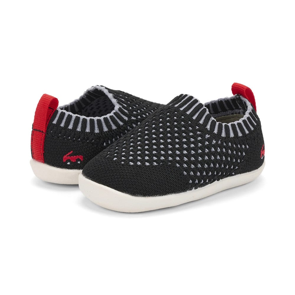 See Kai Run Baby Knit First Walker Shoes - Black By SEE KAI RUN Canada -