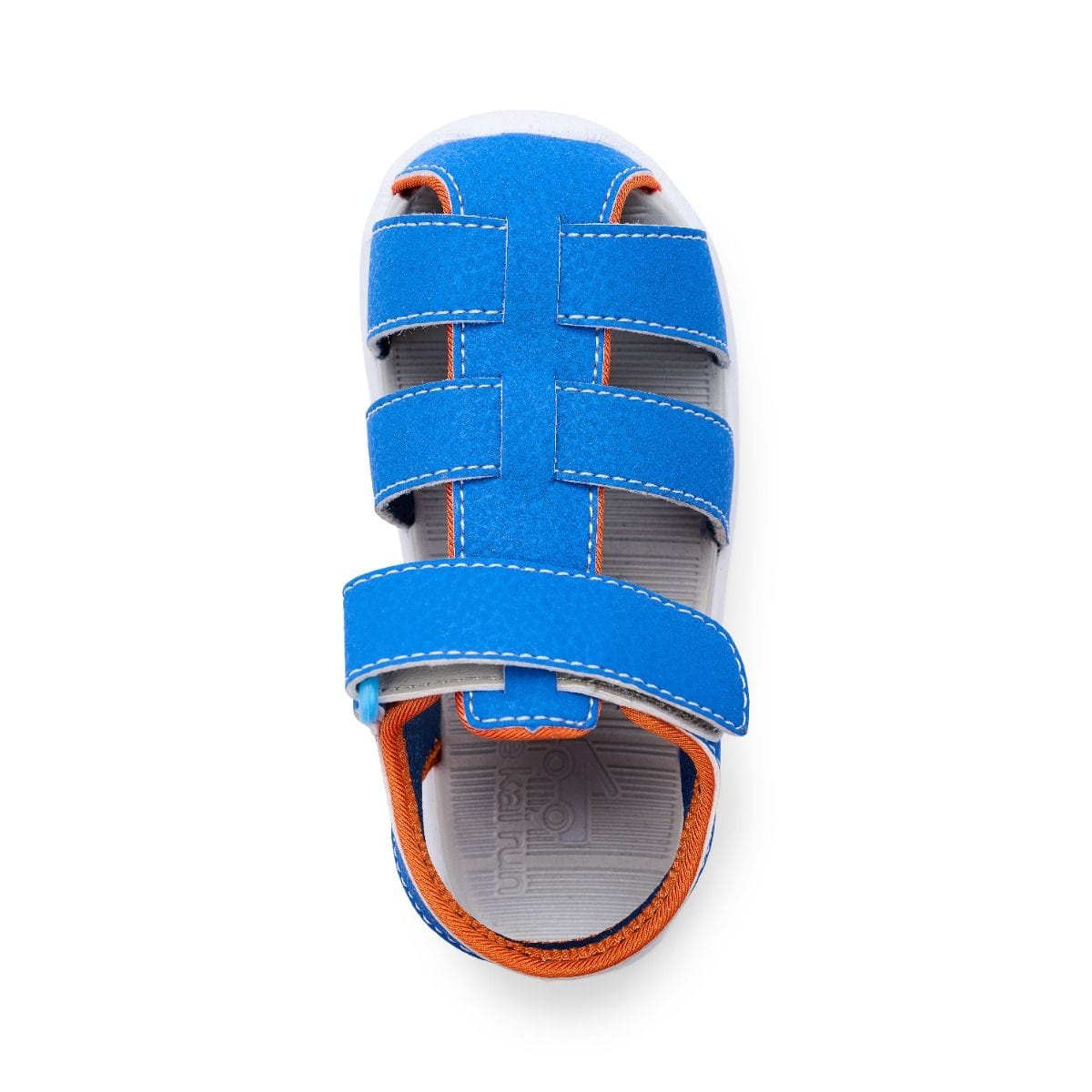 See Kai Run Boys Cyrus IV Flexirun Sandals in Blue Ships from ON