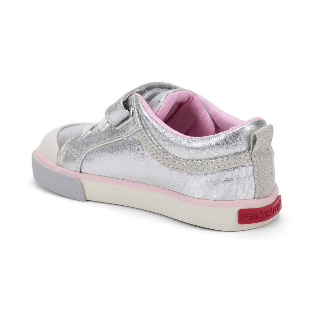 See Kai Run Girl's Sneakers Kristin - Silver/Pink By SEE KAI RUN Canada -