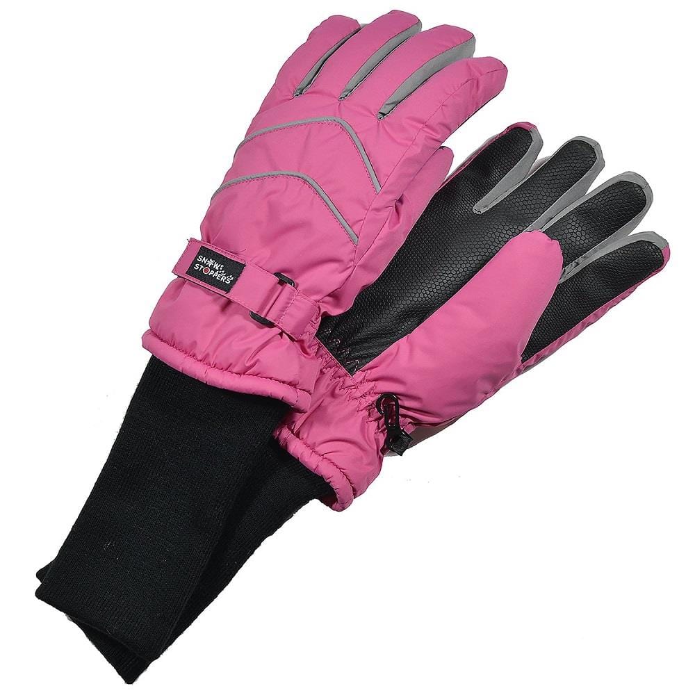 Snowstoppers Nylon Gloves - Fuchsia