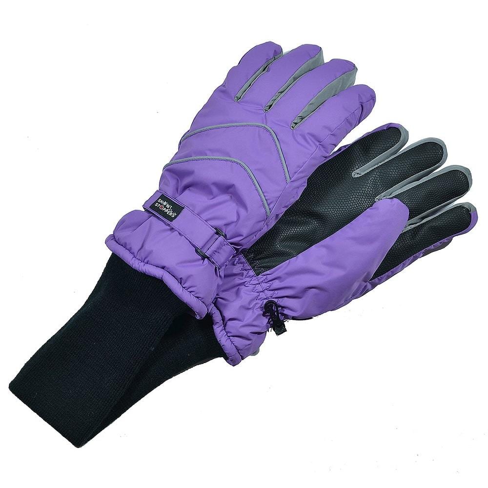 Snowstoppers Nylon Gloves - Purple