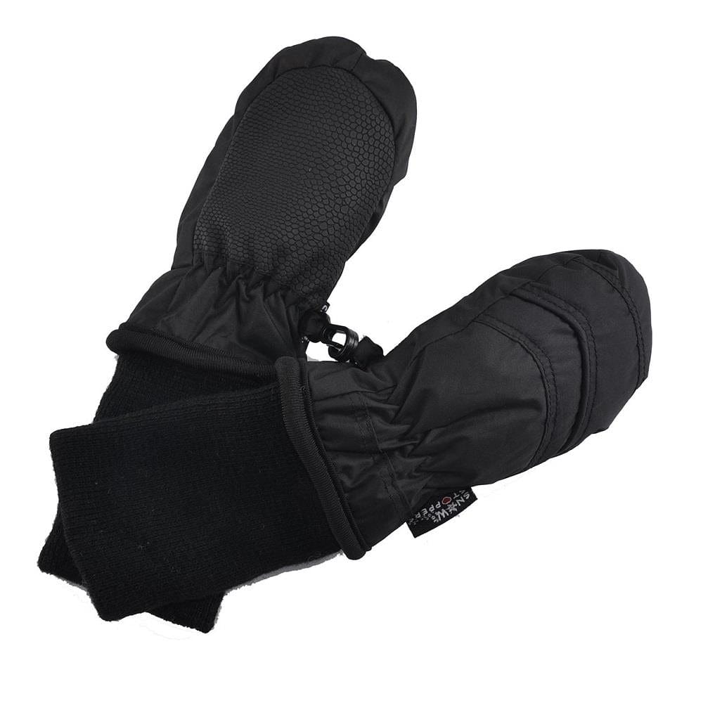Snowstoppers Nylon Mittens - Black