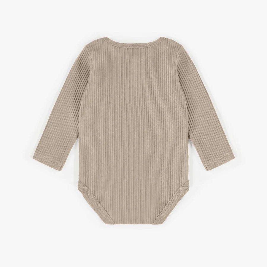 Souris Mini Baby Henley Collar Bodysuit - Taupe – Jump! The BABY Store