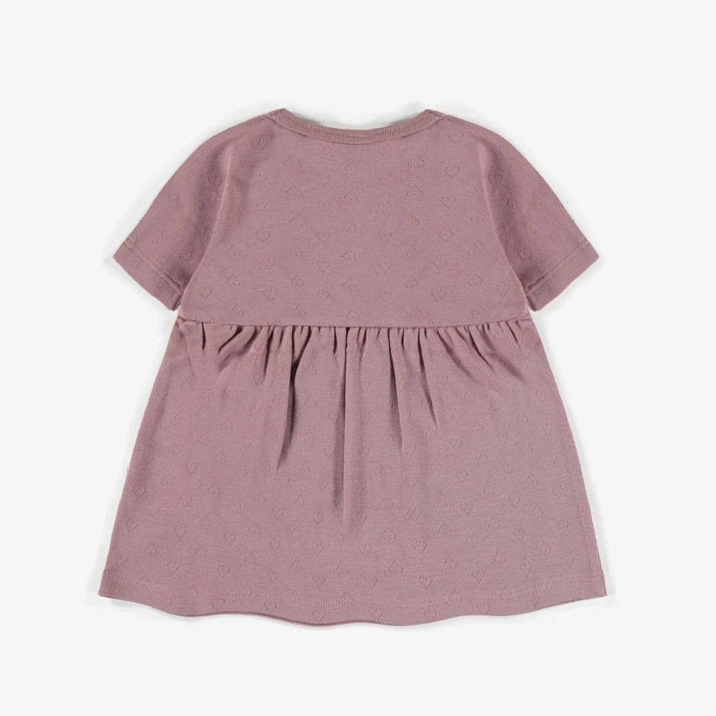Souris Mini Organic Cotton Dress - Pink By SOURIS MINI Canada -
