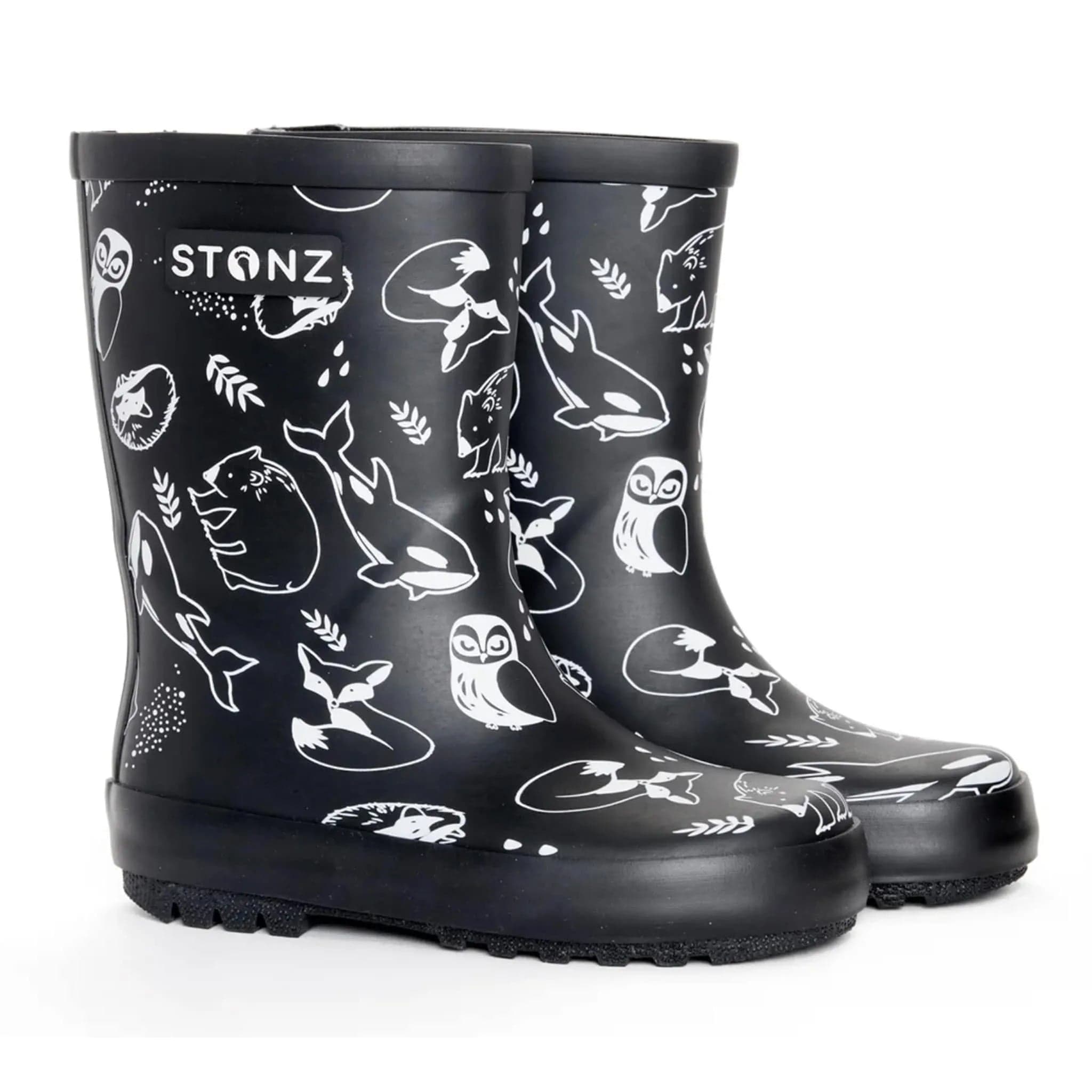 Stonz baby 2025 boots size chart