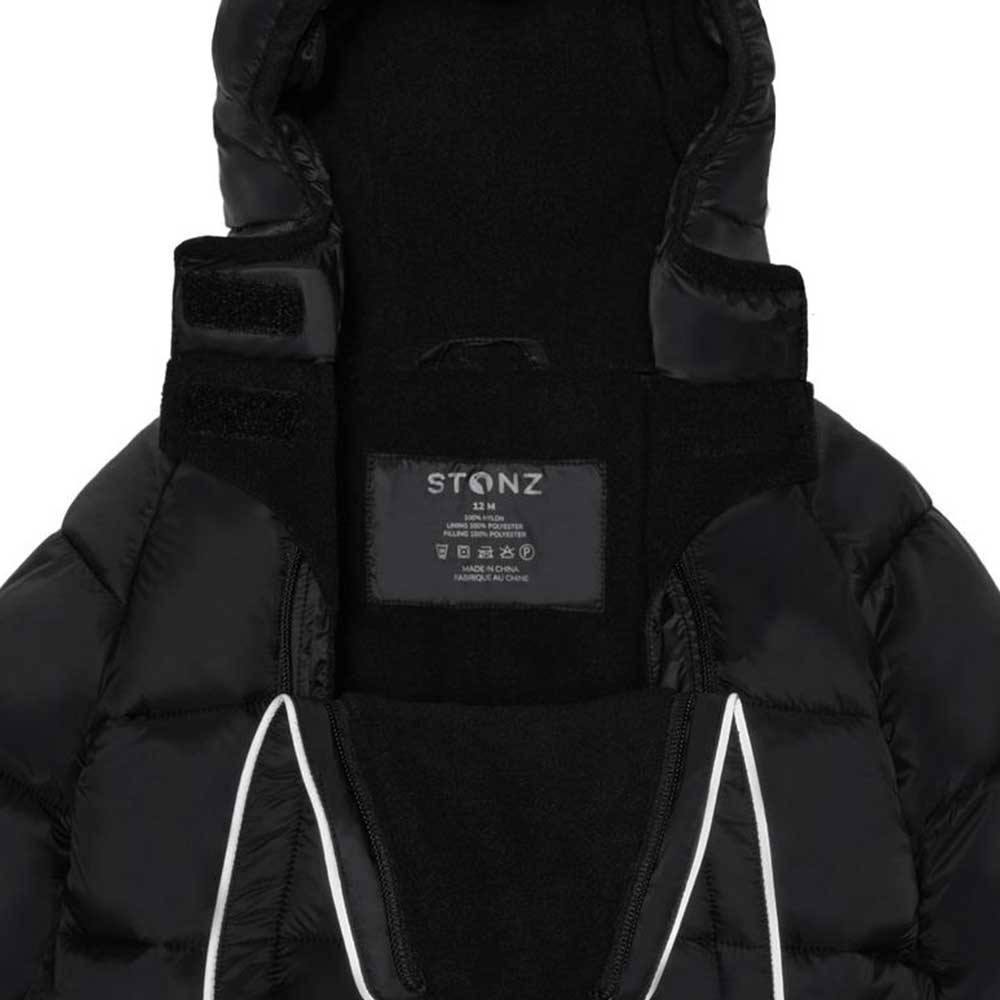 Stonz Snowsuit - Puffer - Black