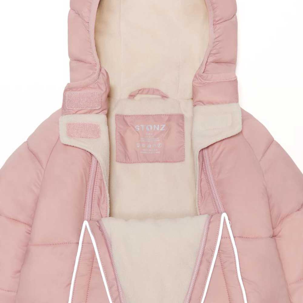 Stonz Snowsuit - Puffer - Haze Pink