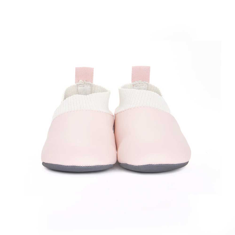 Stonz Yale Slip-on Baby Shoes - Haze Pink/Ivory By STONZ Canada -