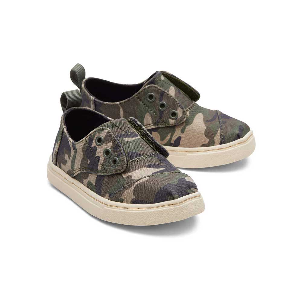 Toms Tiny Cordones Sneakers - Classic Camo By TOMS Canada -